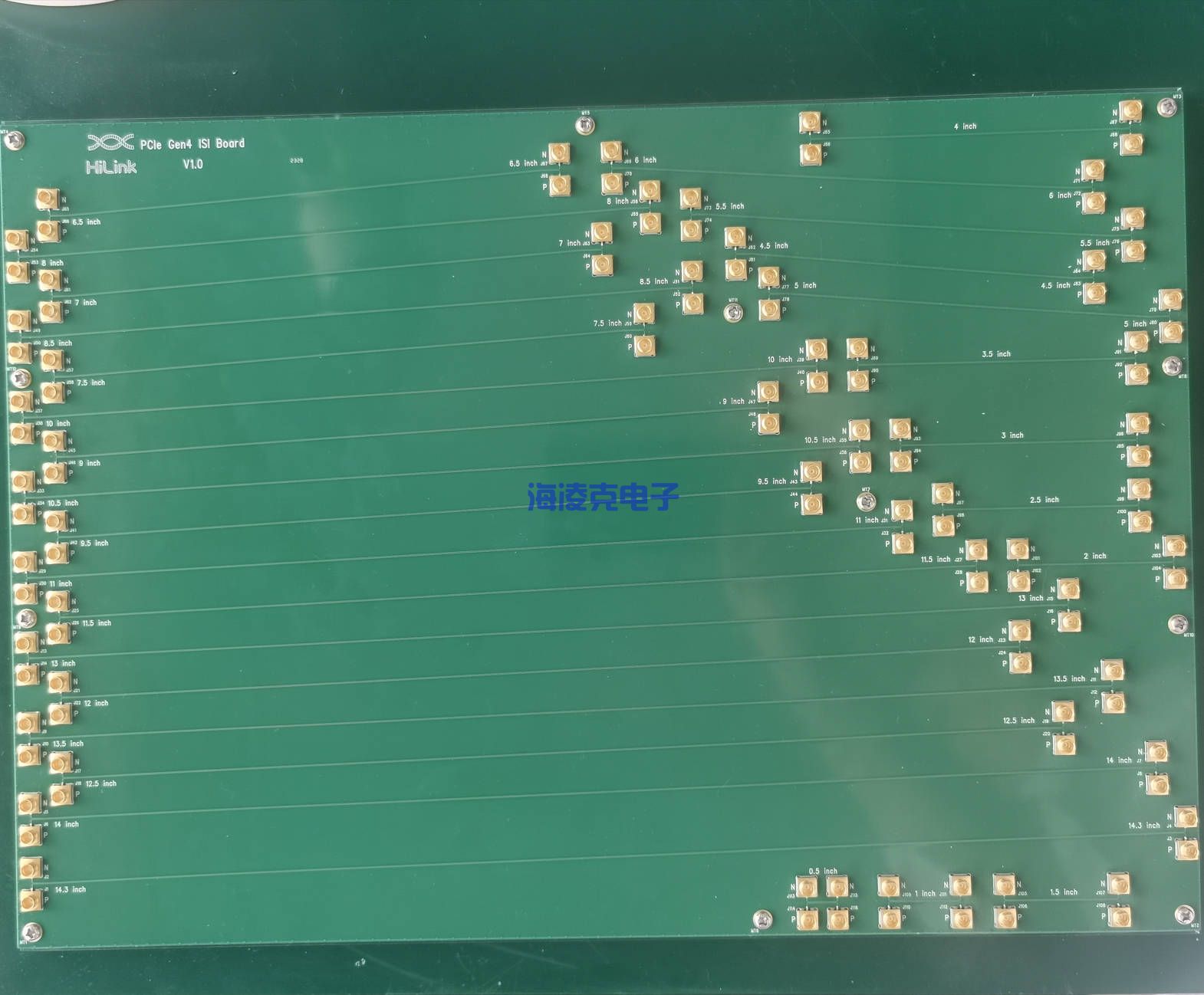 PCIE 4.0 ISI测试夹具