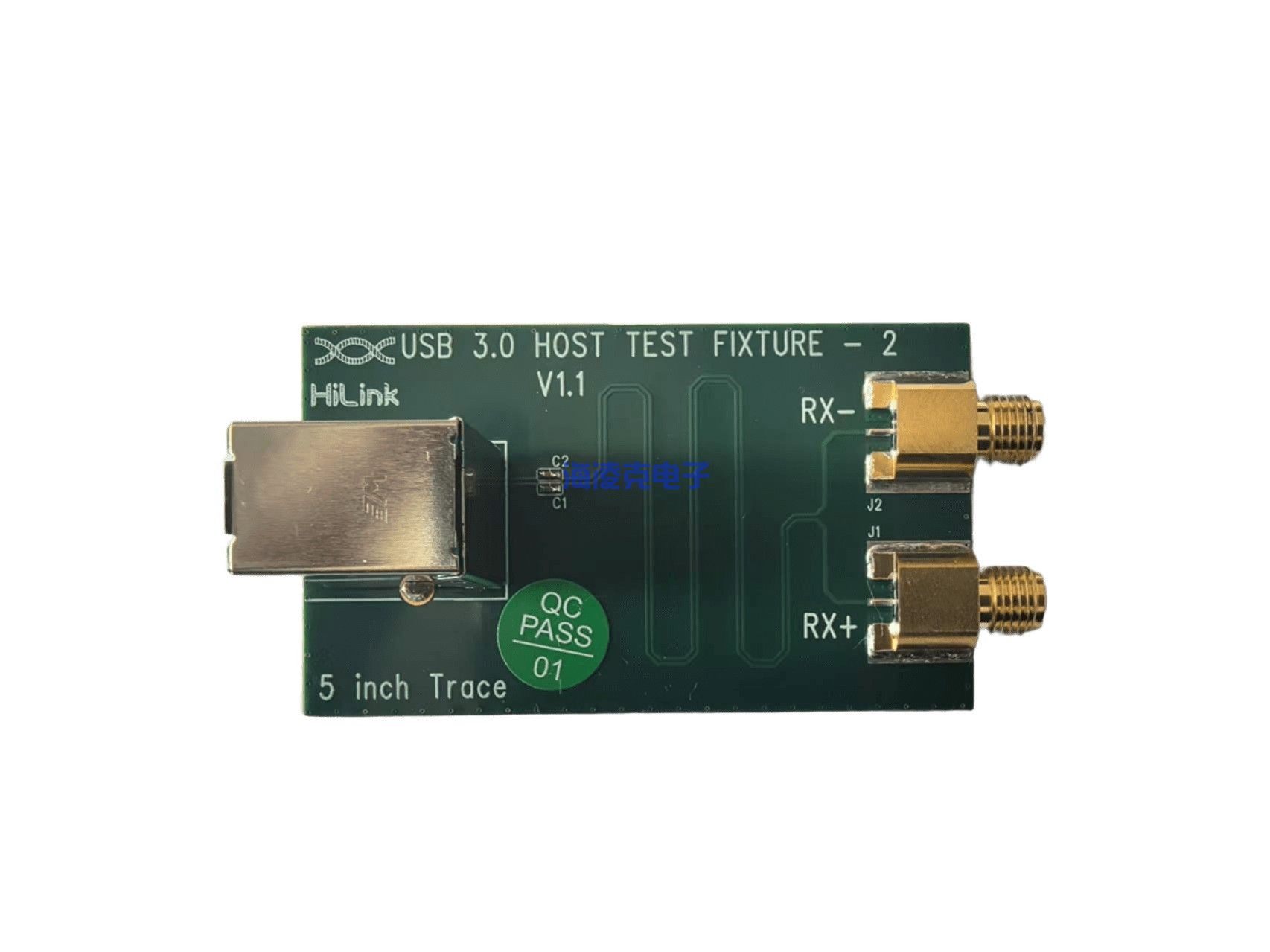 USB 3.0 A口测试夹具
