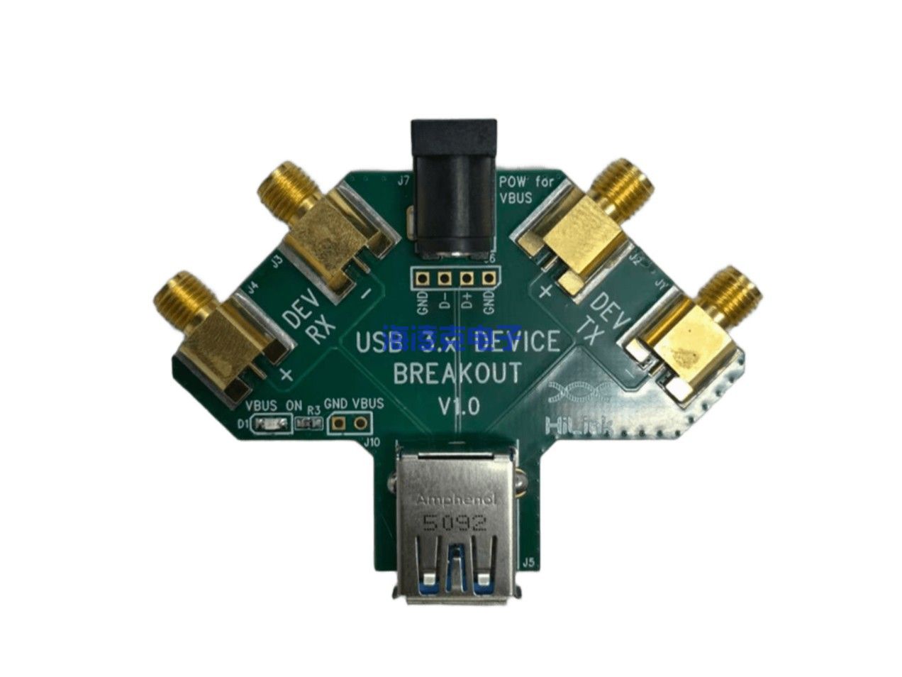 USB 3.0 A口测试夹具