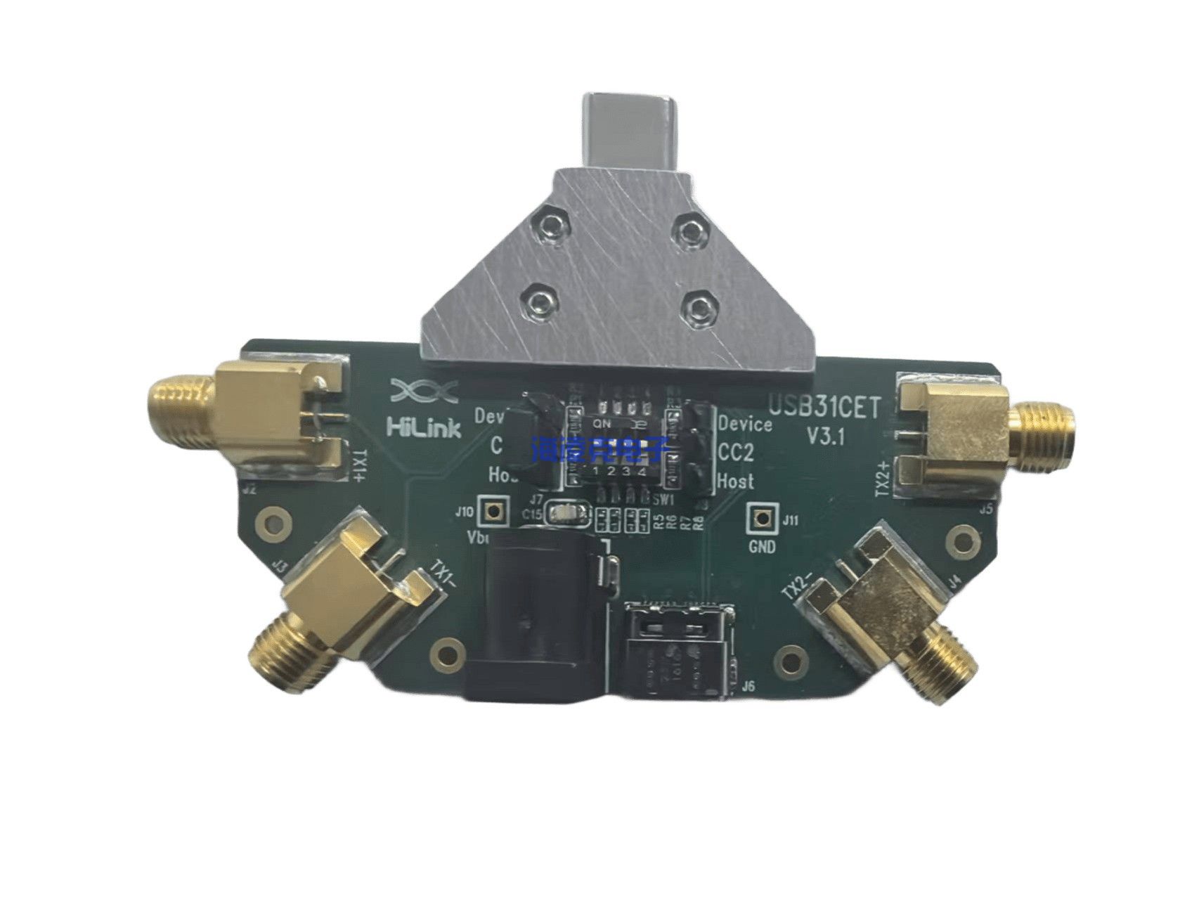 USB 3.1 C口测试夹具