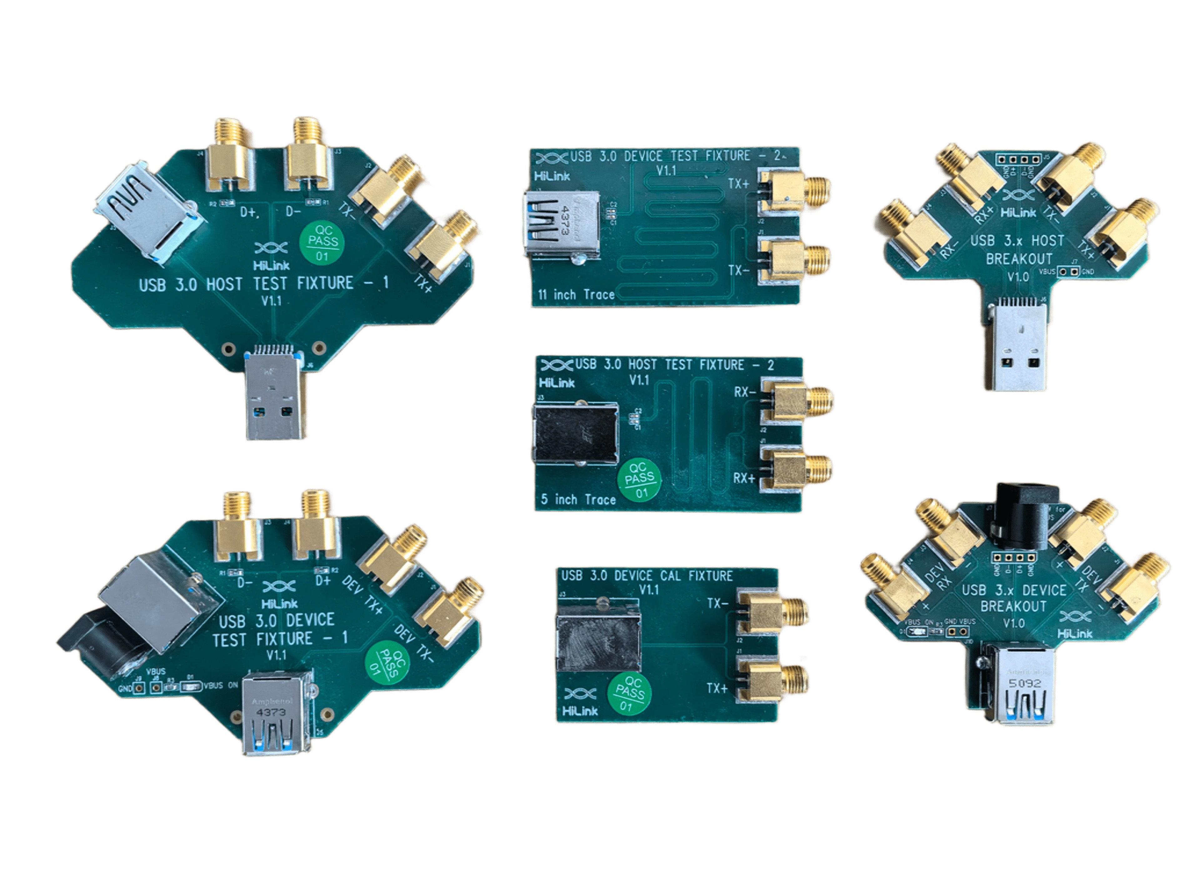 USB 3.0 A口测试夹具
