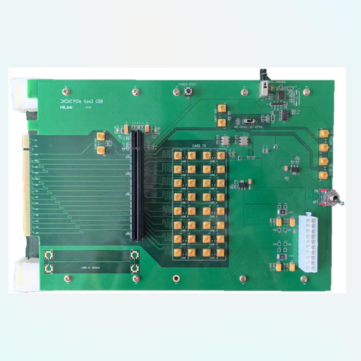 PCIE 3.0 CBB测试夹具
