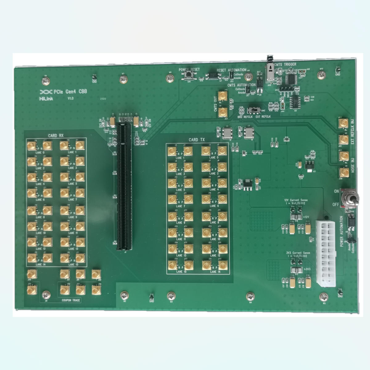 PCIE 4.0 CBB测试夹具